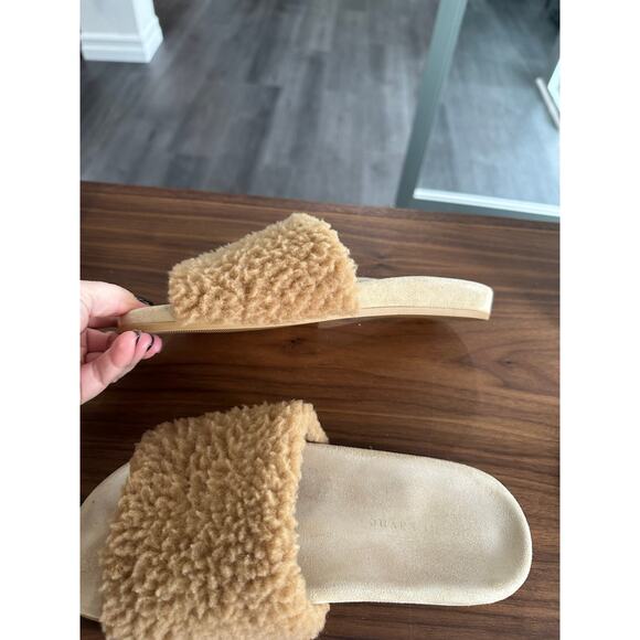 Jenni Kayne Shearling Slide Slippers Size 38(8) - Picture 9 of 9